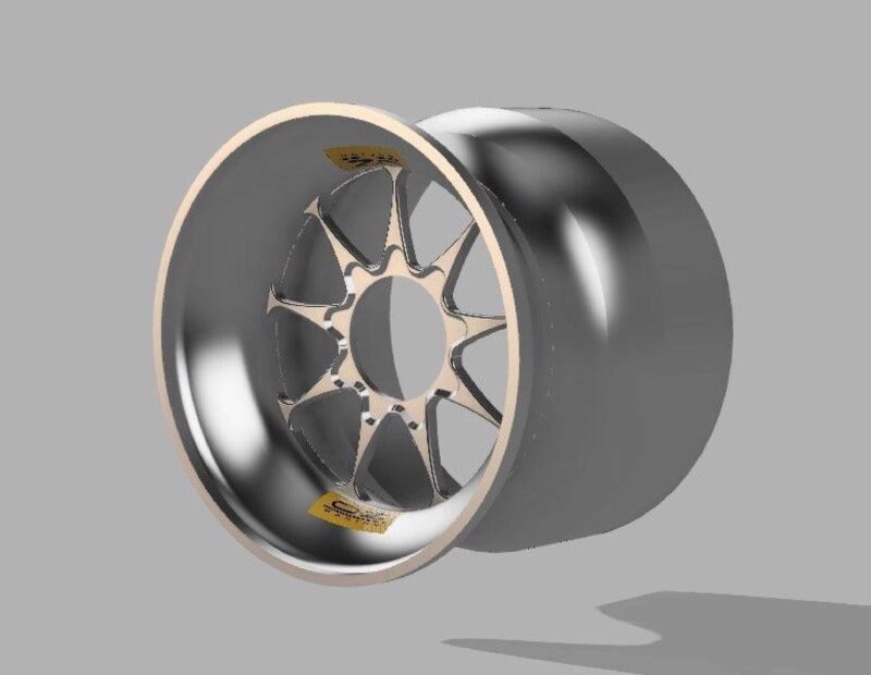 Sf16-H Arka Rim (Ferrari Formula Bir Tekerlek) Plastik Aparat