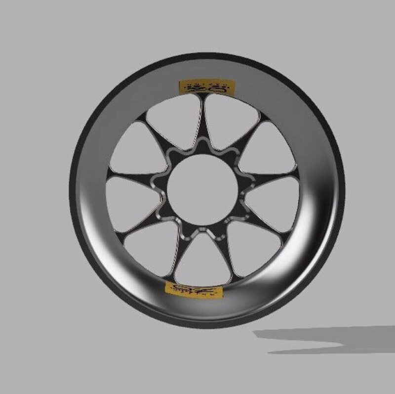 Sf16-H Arka Rim (Ferrari Formula Bir Tekerlek) Plastik Aparat - Görsel 2