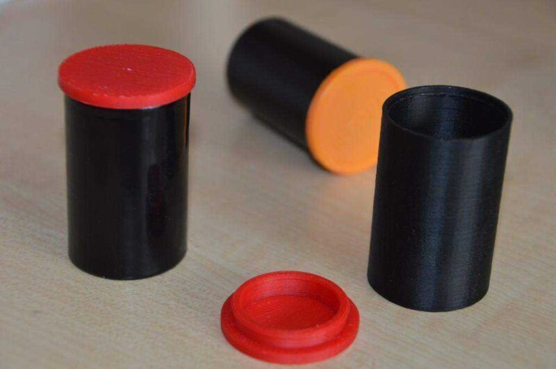 35 Mm Film Teneke Kutu Plastik Aparat