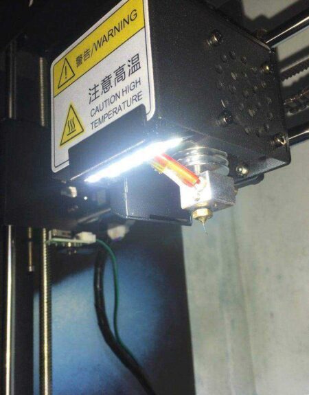 Supporto Con Guida Her Anycubic İ3 Mega Başına 40X20 Led Plastik Aparat
