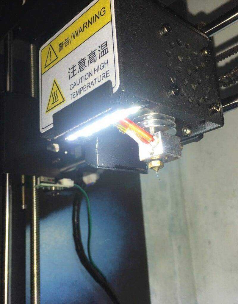 Supporto Con Guida Her Anycubic İ3 Mega Başına 40X20 Led Plastik Aparat