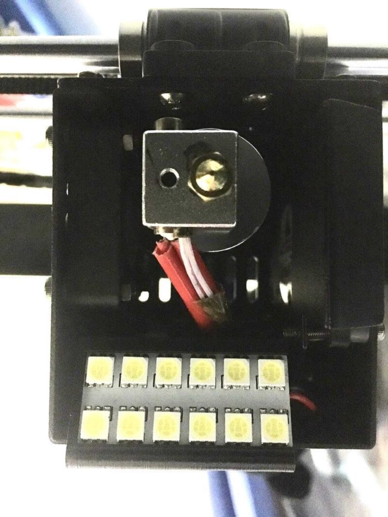 Supporto Con Guida Her Anycubic İ3 Mega Başına 40X20 Led Plastik Aparat - Görsel 3