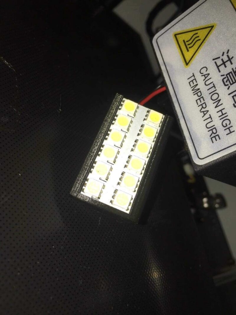 Supporto Con Guida Her Anycubic İ3 Mega Başına 40X20 Led Plastik Aparat - Görsel 4