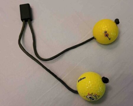 Golf Topu Clackers Plastik Aparat