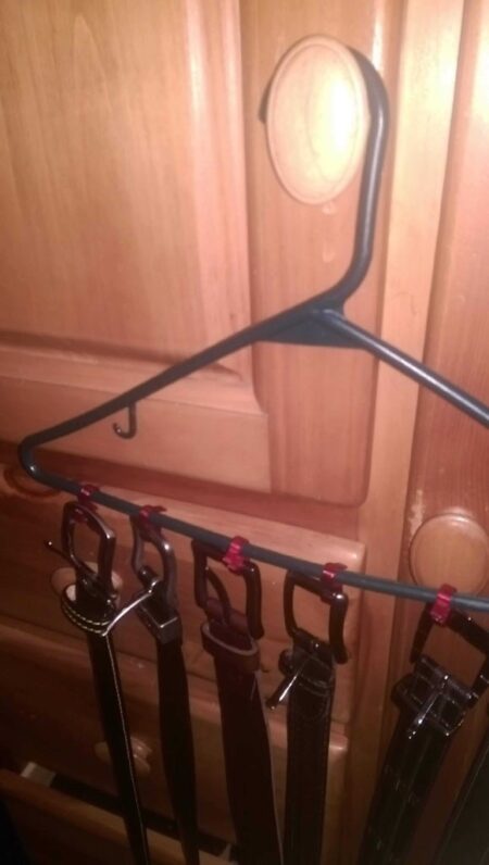 Kemer Askısı  Organik  Plastikten Aksesuar Aparat  Askı