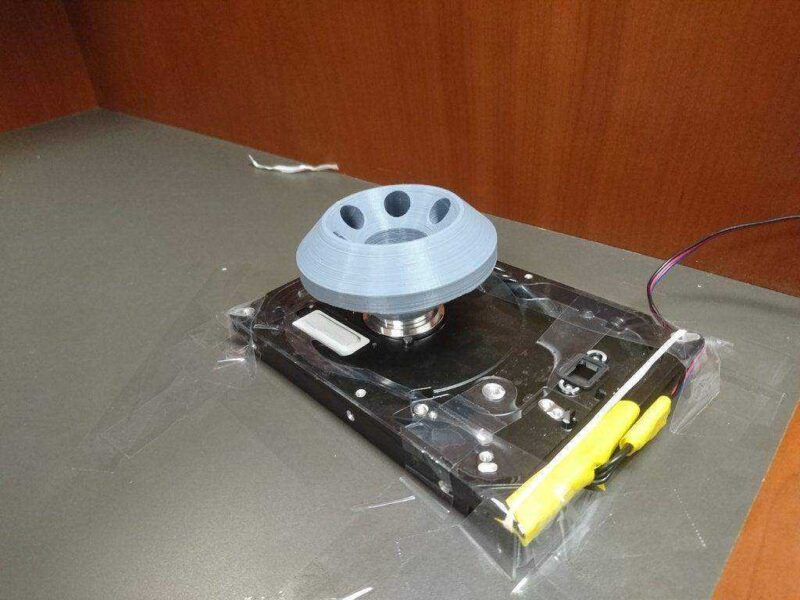 Sabit Disk Santrifüj Rotoru  Organik Plastikten  Aparat - Görsel 4