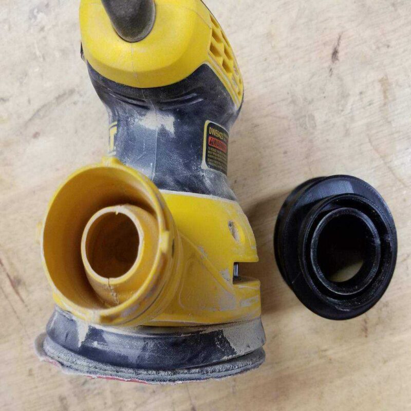 Dwe6423 Dewalt Rasgele Yörünge Zımpara İçin 2.5 Toz Hortum Adaptörü Plastik Aparat - Görsel 3