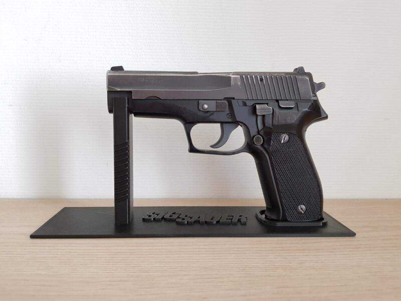 Tabanca Standı - Sig Sauer P226 Plastik Aparat