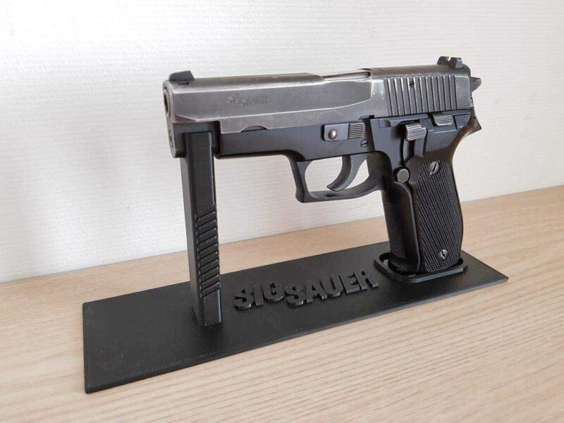 Tabanca Standı - Sig Sauer P226 Plastik Aparat - Görsel 3