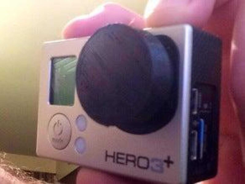 Gopro Hero 3 + Lens Kapağı Tutucu Koruma Kapak Aparatı Aksesuar - Görsel 2