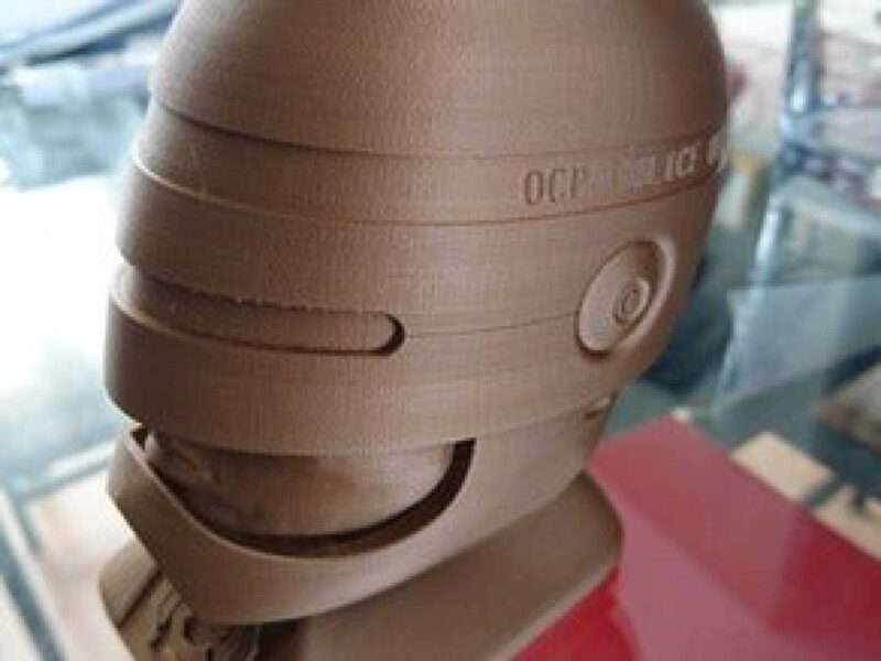 Robocop Göğüs Geliştirilmiş Büst Heykel Dekoratif   Hediyelik - Görsel 4