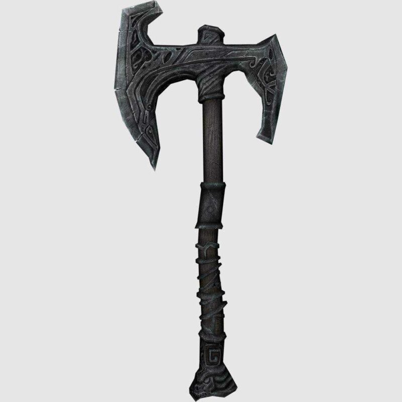 Skyrim Nord Kahraman El Baltası Plastik Aparat - Görsel 2