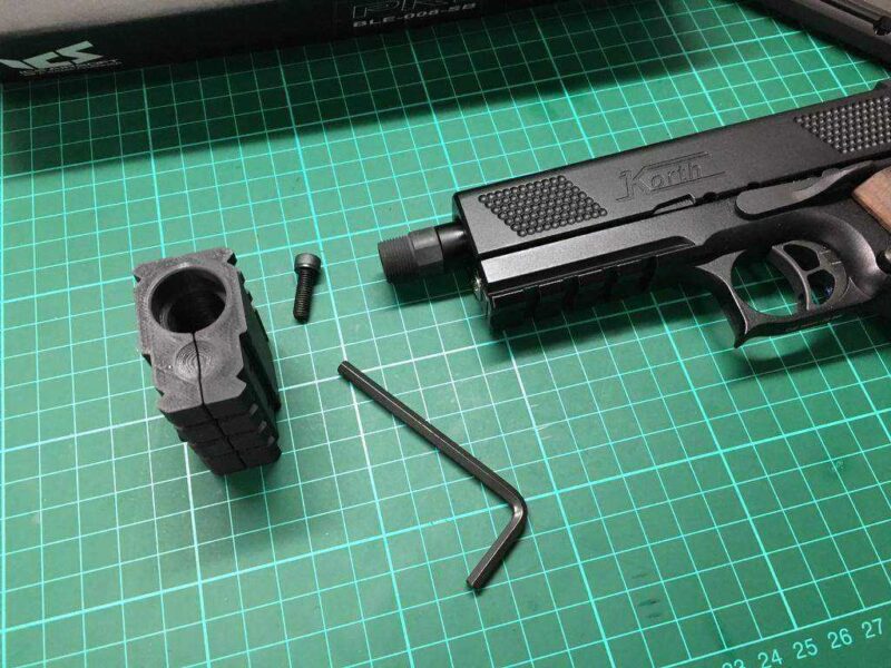 Ics Airsoft - Korth Prs Uyumlulaştırıcı Ve Suppressor Plastik Aparat - Görsel 2