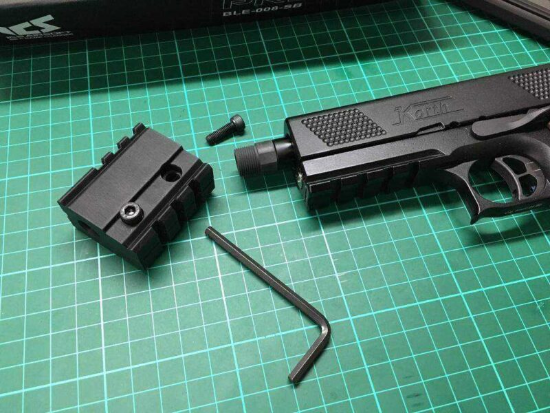 Ics Airsoft - Korth Prs Uyumlulaştırıcı Ve Suppressor Plastik Aparat - Görsel 3