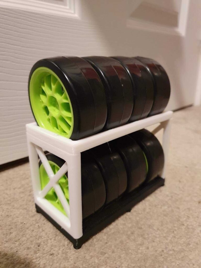 1/10 Jant Lastik Raf (Tam Edilebilir) Plastik Aparat - Görsel 2