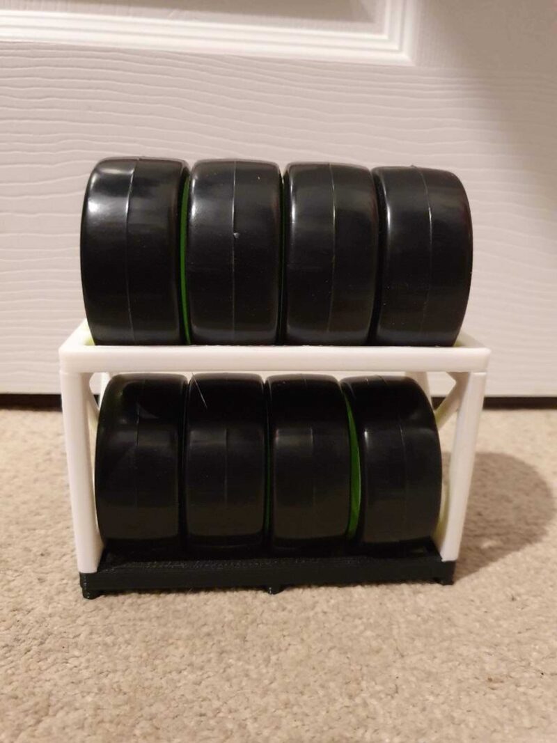 1/10 Jant Lastik Raf (Tam Edilebilir) Plastik Aparat - Görsel 3