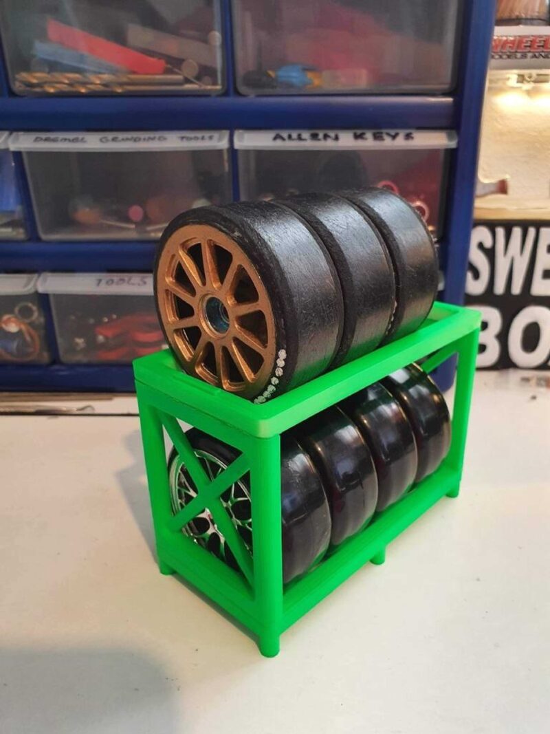 1/10 Jant Lastik Raf (Tam Edilebilir) Plastik Aparat - Görsel 4