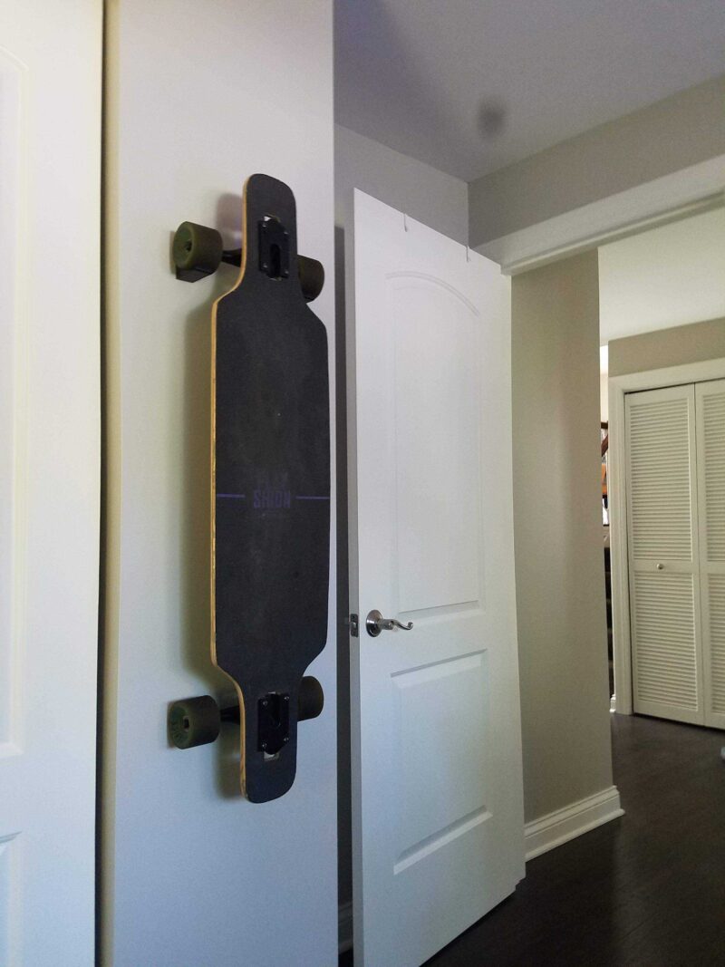 Skateboard  Kaykay Duvara Asma Aparatı Tutucu Organizer - Görsel 2