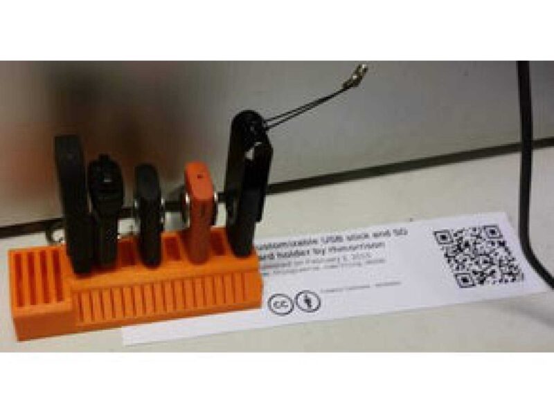 USB Bellek ve SD Kart Tutucu Masaüstü - Görsel 4