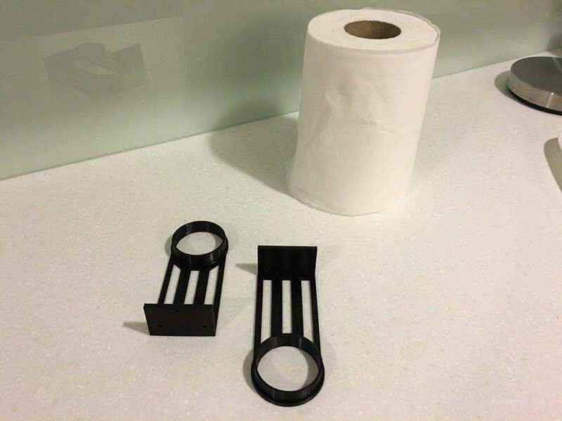 Banyo Mutfak Rulo Kağıdı Tutucu Sabitleyici Aparatı Aksesuar - Görsel 2