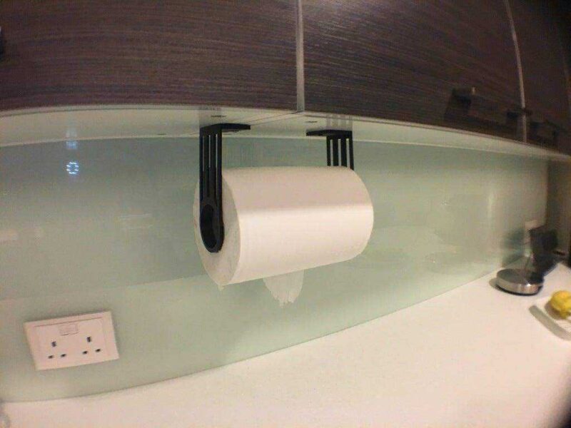 Banyo Mutfak Rulo Kağıdı Tutucu Sabitleyici Aparatı Aksesuar - Görsel 4