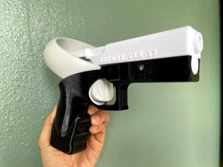 Chewey_Glk-17 Oculus Quest 2 Vr Pistol Kavrama Plastik Aparat