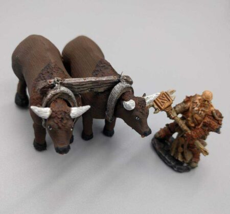 Öküz - Dragon Hunters - 28Mm Gaming Plastik Aparat