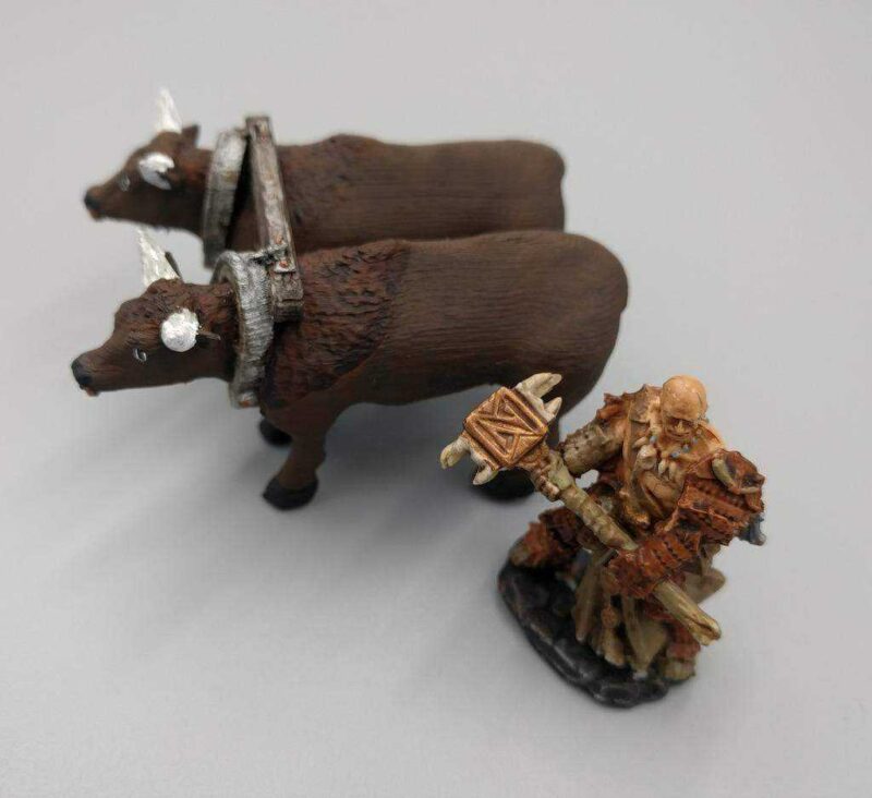 Öküz - Dragon Hunters - 28Mm Gaming Plastik Aparat - Görsel 2