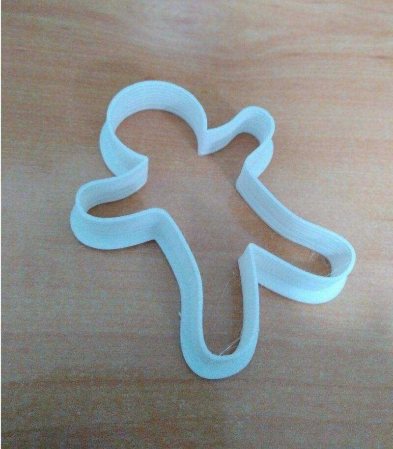 Cortador Galleta Jengibre (Zencefil Çerez Kurabiye Kesici Kalıp Plastik Aparat - Görsel 3