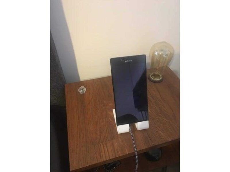Masaüstü Telefon Tutucu Stant Her Telefona Uyumlu Çerçeve - Görsel 2
