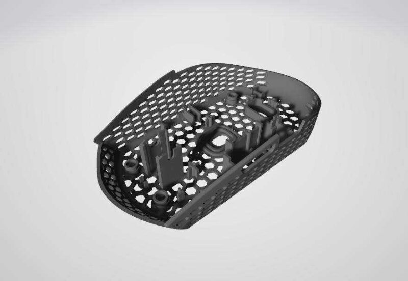 Logitech G305 Ultralight Hex Honeycomb Alt Kapak Plastik Aparat - Görsel 2