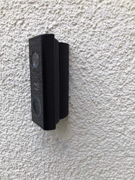 Eufy Video Doorbell 2K (Battery-Powered) - 45 Derece Duvar Plastik Aparat