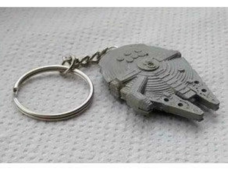 Millennium Falcon Organik Plastikten Dekoratif Anahtarlık