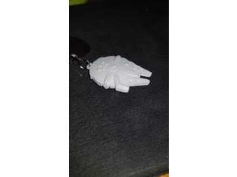 Millennium Falcon Organik Plastikten Dekoratif Anahtarlık - Görsel 4