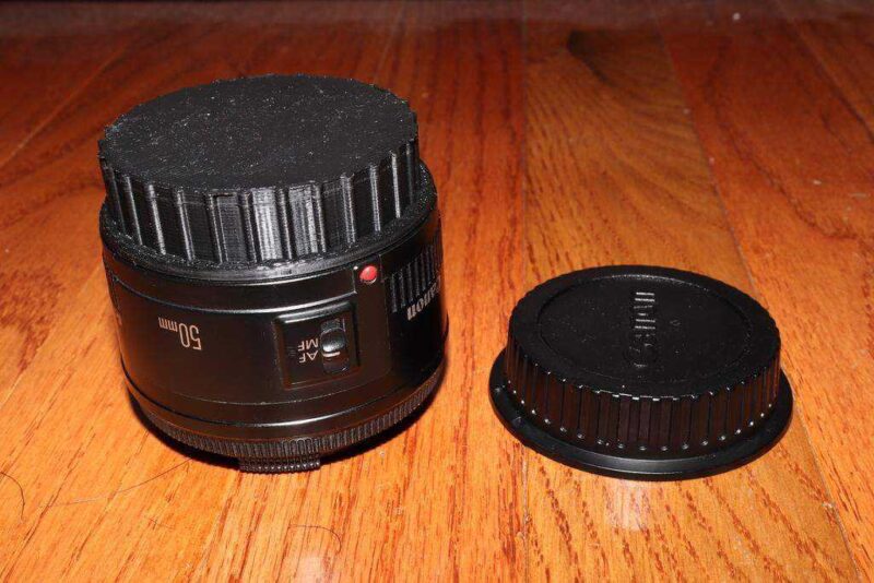 Canon Arka Ef / Ef-S Lens Kapağı Plastik Aparat - Görsel 3