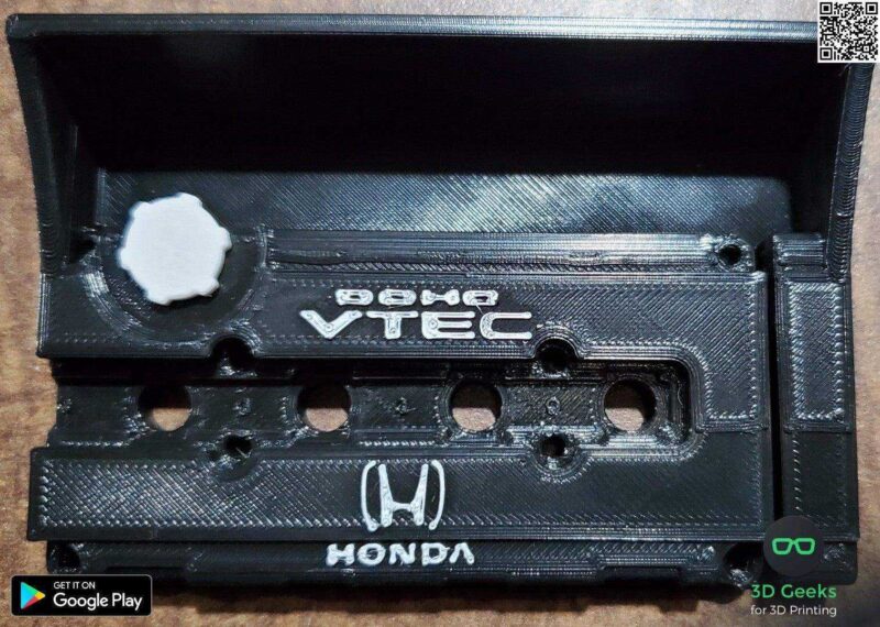 Honda Vana Kapağı Kartvizitlik Aparatı Organizer Süs Eşyası Dekor - Görsel 4