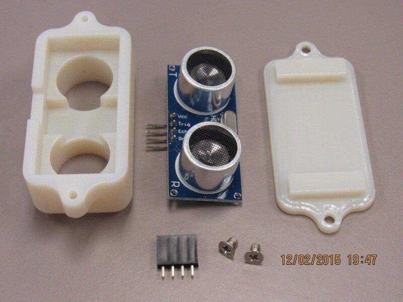 HC-Sr04 Ultrasonik Sensör Tutucu  Organizer Aparatı Aparat - Görsel 2