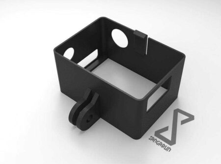 Lcd Bacpac Açık Kutu Kılıf Gopro Hero3 + Plastik Aparat