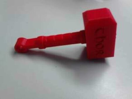 Mini Thor'un Çekici Tek Renk  Hediyelik Aksesuar Dekoratif