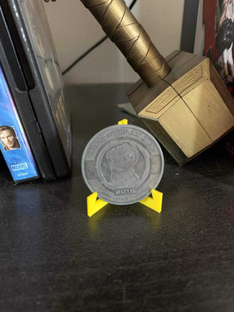 Challenge Coin Teşhir Standı Mini Resimlik Kartlık Ofis Masaüstü - Görsel 3