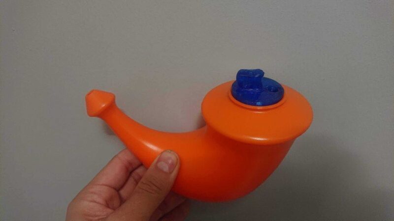 Neti Pot (Sarvikuono) Fiş Plastik Aparat - Görsel 2