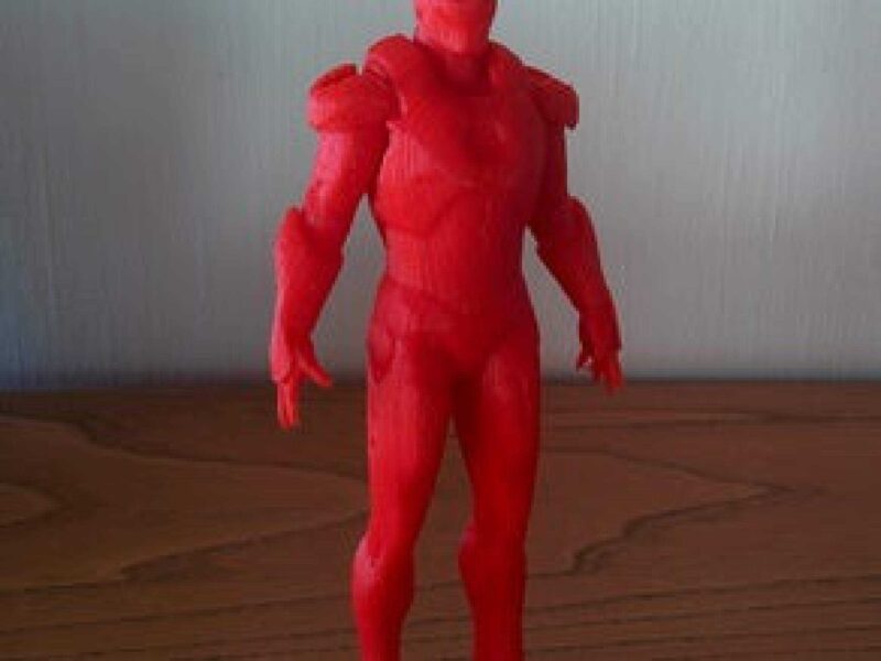 Demir Adam Iron Man Ironman Heykeli Dekoratif Hediyelik - Görsel 4