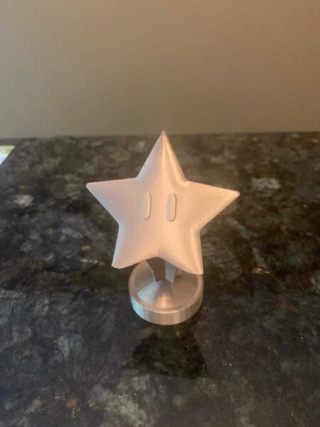 Mario Kart Turnuva Kupası Mario Yıldızı Oyuncak Biblo Dekorasyon