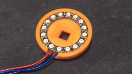 Articulating Raspberry Pi Kamera Halka Işığı İle Montaj Kapağı Plastik Aparat