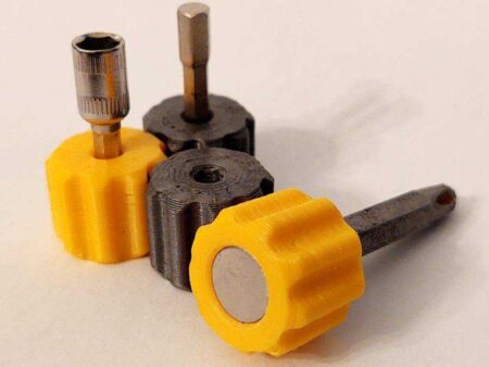 Parmak Hex Anahtarı - 4Mm Ve 1/4 İnç Plastik Aparat