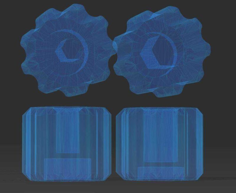 Parmak Hex Anahtarı - 4Mm Ve 1/4 İnç Plastik Aparat - Görsel 4