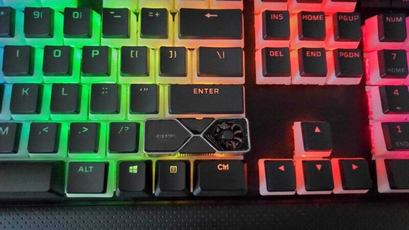 Rtx 3080 Reçine Yazıcılar İçin Keycap Plastik Aparat - Görsel 2