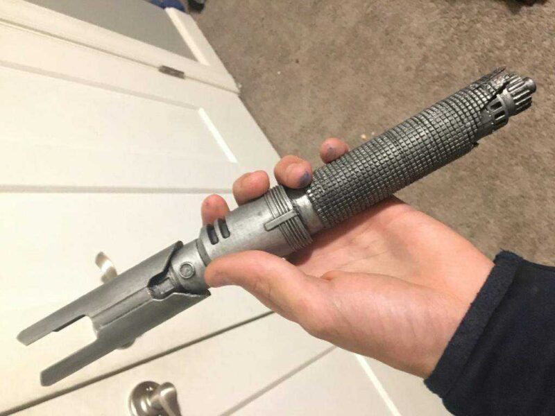Jaro Tapal/ Cal Kestis Lightsaber Star Wars Jedi: Fallen Order Plastik Aparat - Görsel 2
