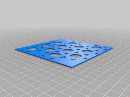 Hex Izgara Şablon - 1.25 / 30Mm Plastik Aparat