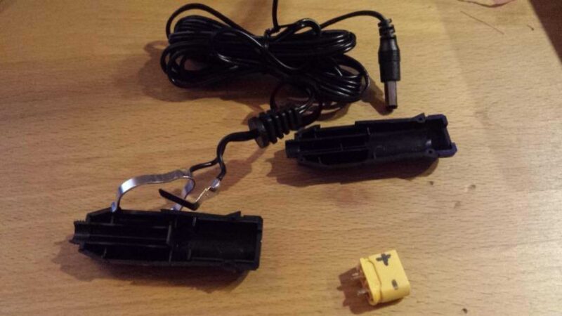 Xt60_Cable_Protection Ev200D Harici Lipo Diy Kablosu Plastik Aparat - Görsel 2